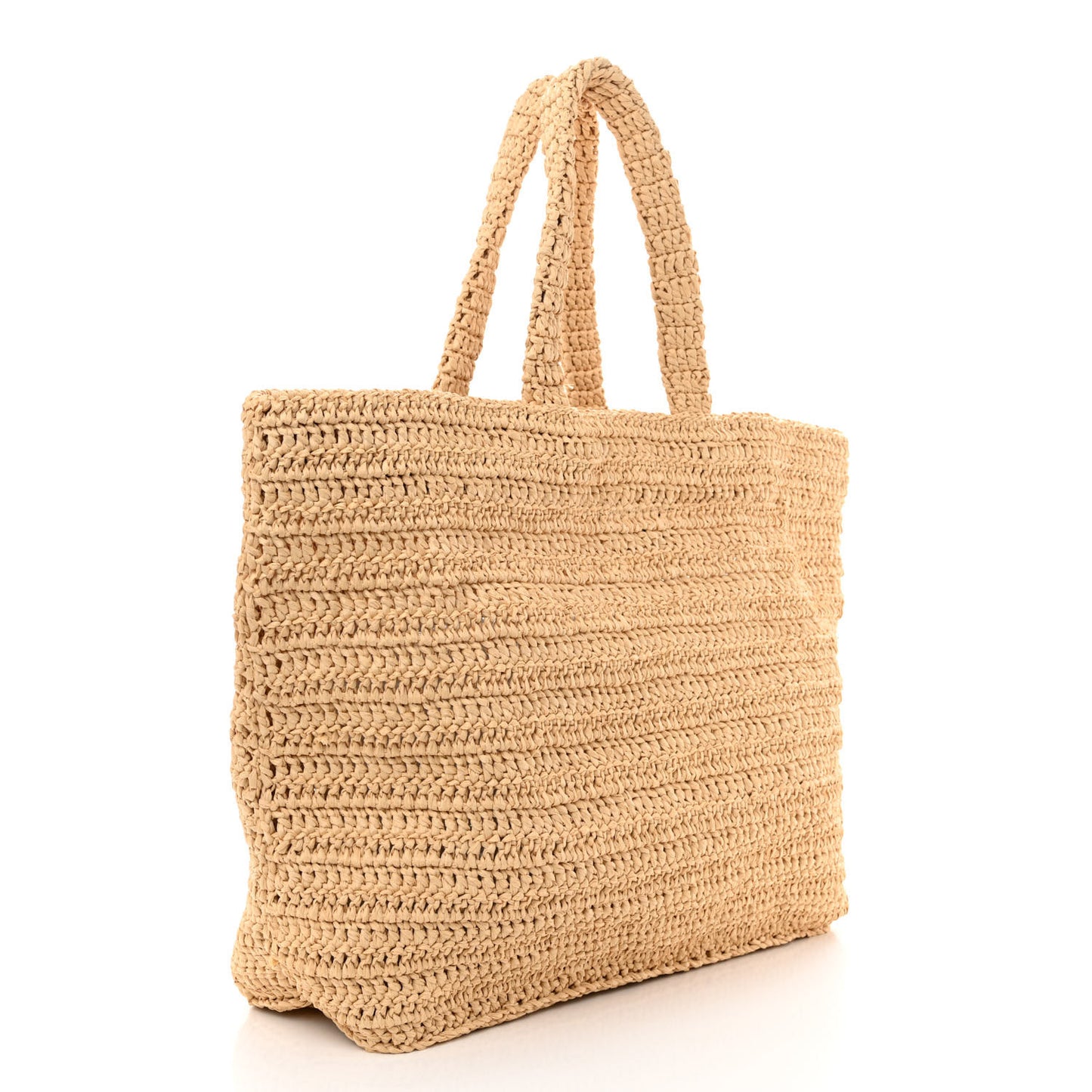 Raffia Rive Gauche Tote Natural