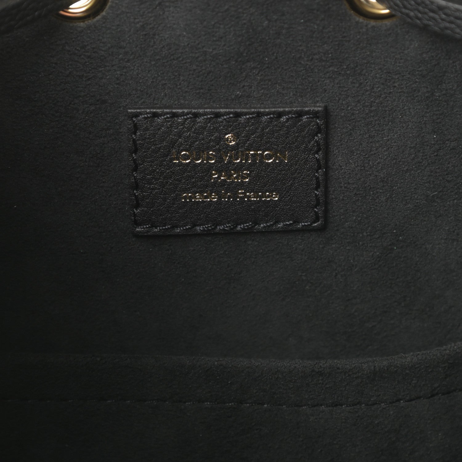 Louis Vuitton Calfskin Lockme Bucket MM Black 8 of 11