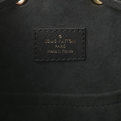 Louis Vuitton Calfskin Lockme Bucket MM Black 8 of 11