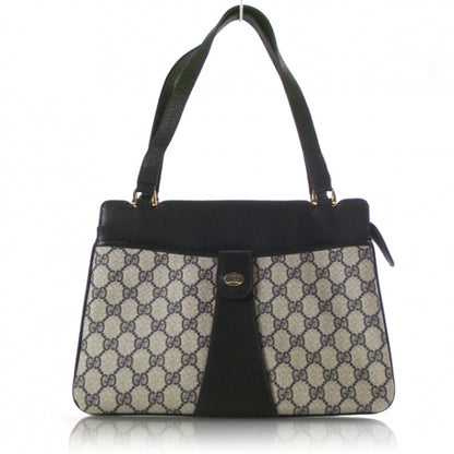 Gucci Monogram Shoulder Bag Navy 1 of 9