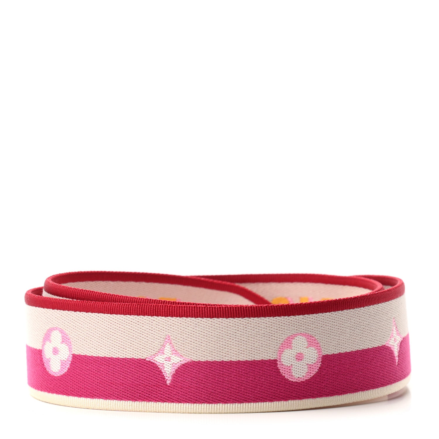 Louis Vuitton Jacquard Speedy Bandouliere 20 Shoulder Strap Fuchsia 2 of 5