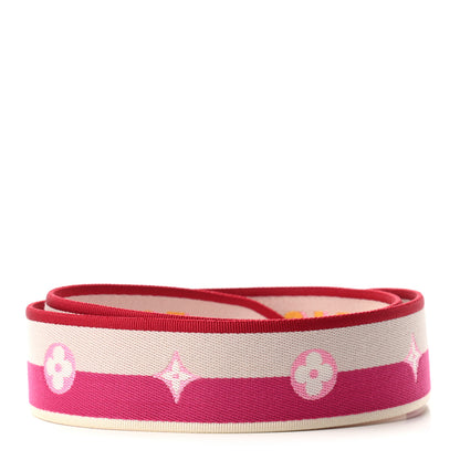 Louis Vuitton Jacquard Speedy Bandouliere 20 Shoulder Strap Fuchsia 2 of 5