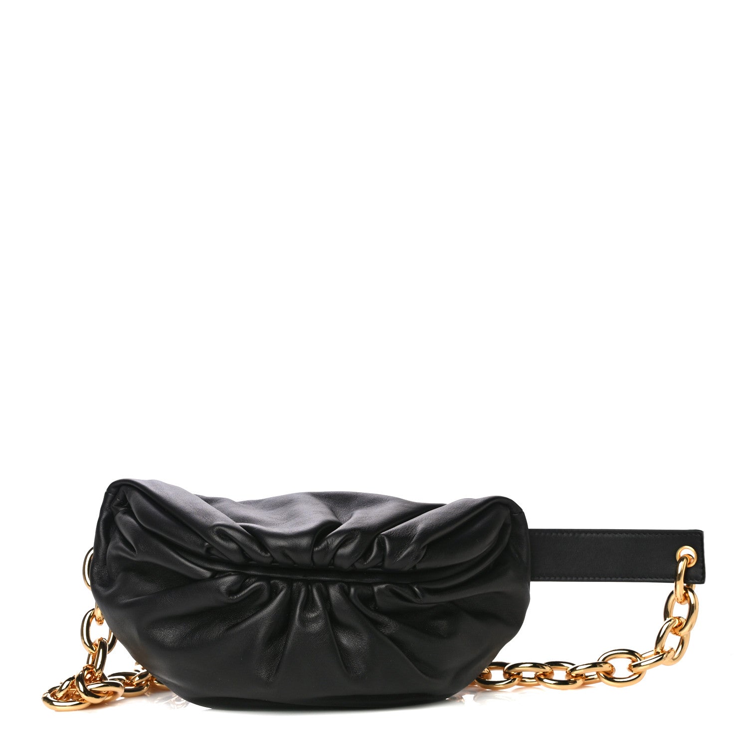 Bottega Veneta Nappa The Belt Chain Pouch Black 1 of 13