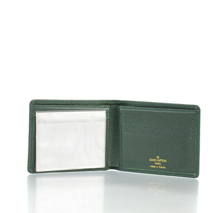 Louis Vuitton Taiga Mens Porte-Billets 3 Card Billfold Wallet Epicea 5 of 7