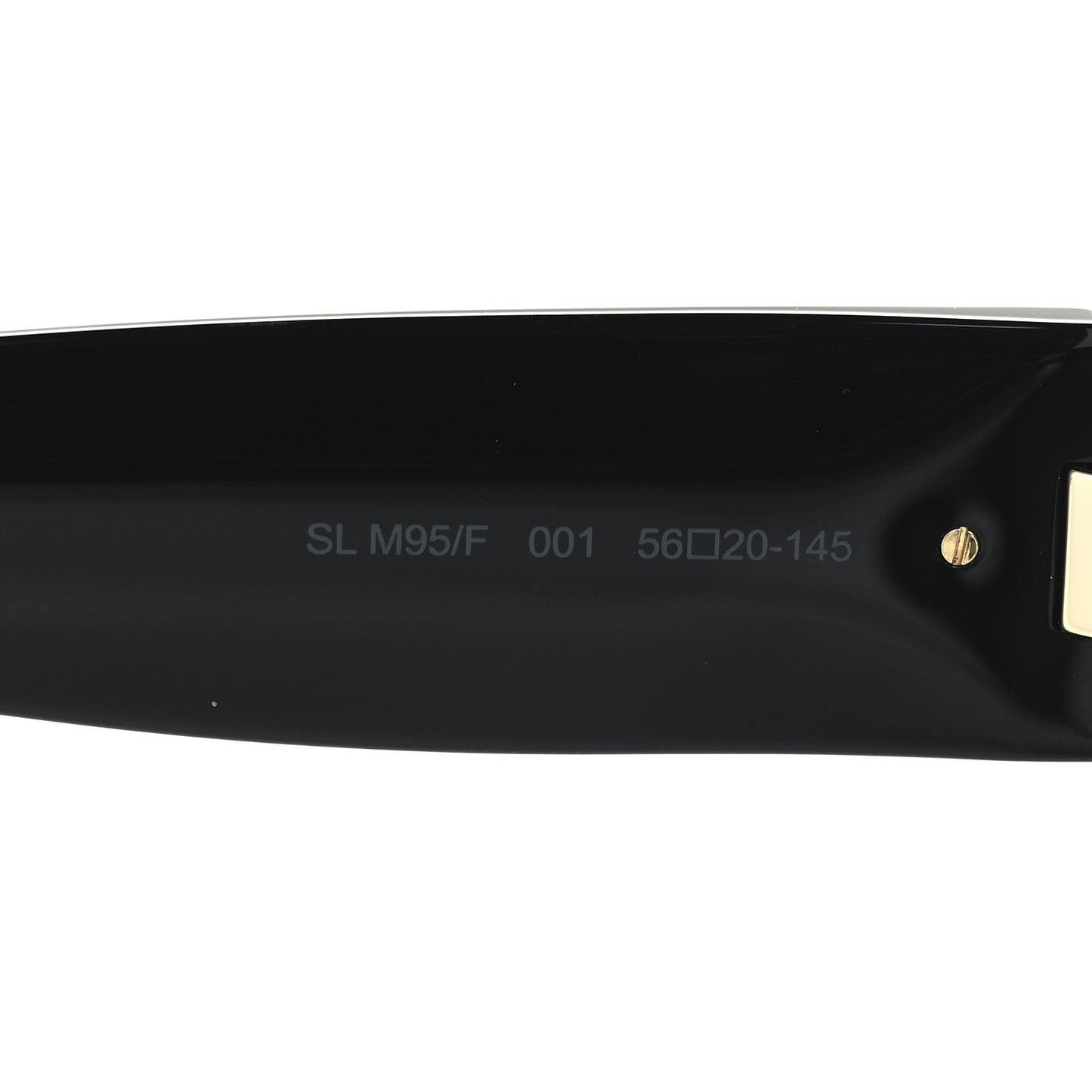 Acetate Cateye Sunglasses SL M95 F Black