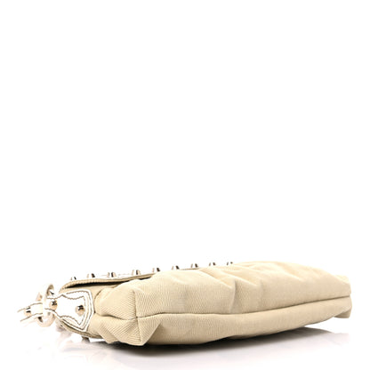 Fendi Canvas Small Chef Shoulder Bag White 4 of 11