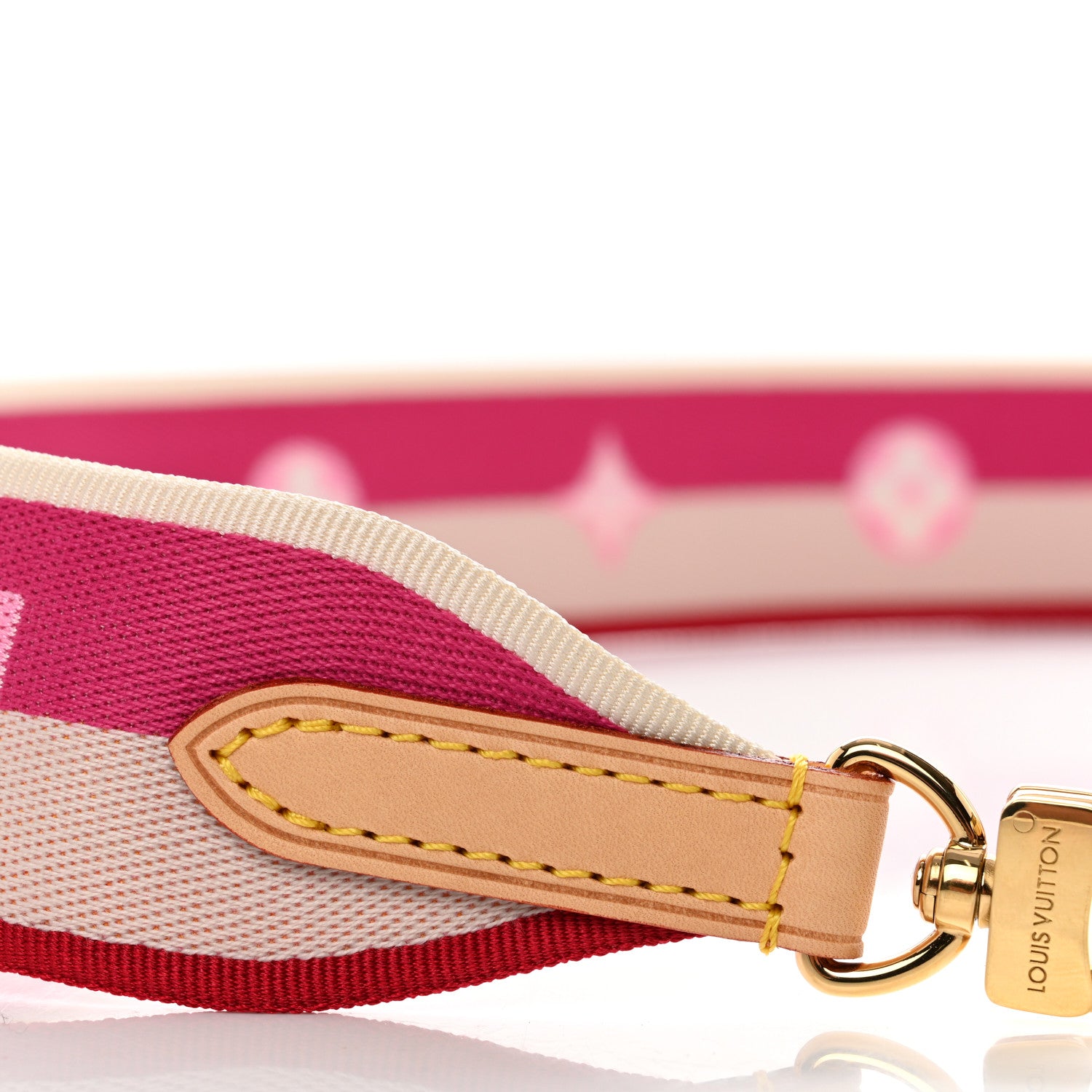 Louis Vuitton Jacquard Speedy Bandouliere 20 Shoulder Strap Fuchsia 5 of 6