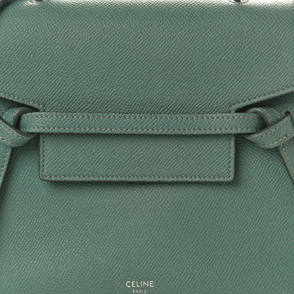 Celine Grained Calfskin Nano Belt Bag Celadon 7 of 9