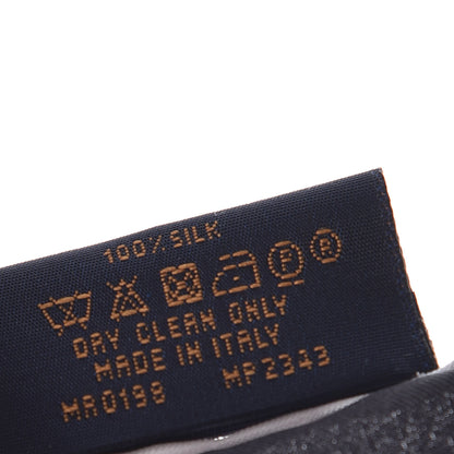 Louis Vuitton Silk LV Rainbow Pocket Square Black 4 of 5