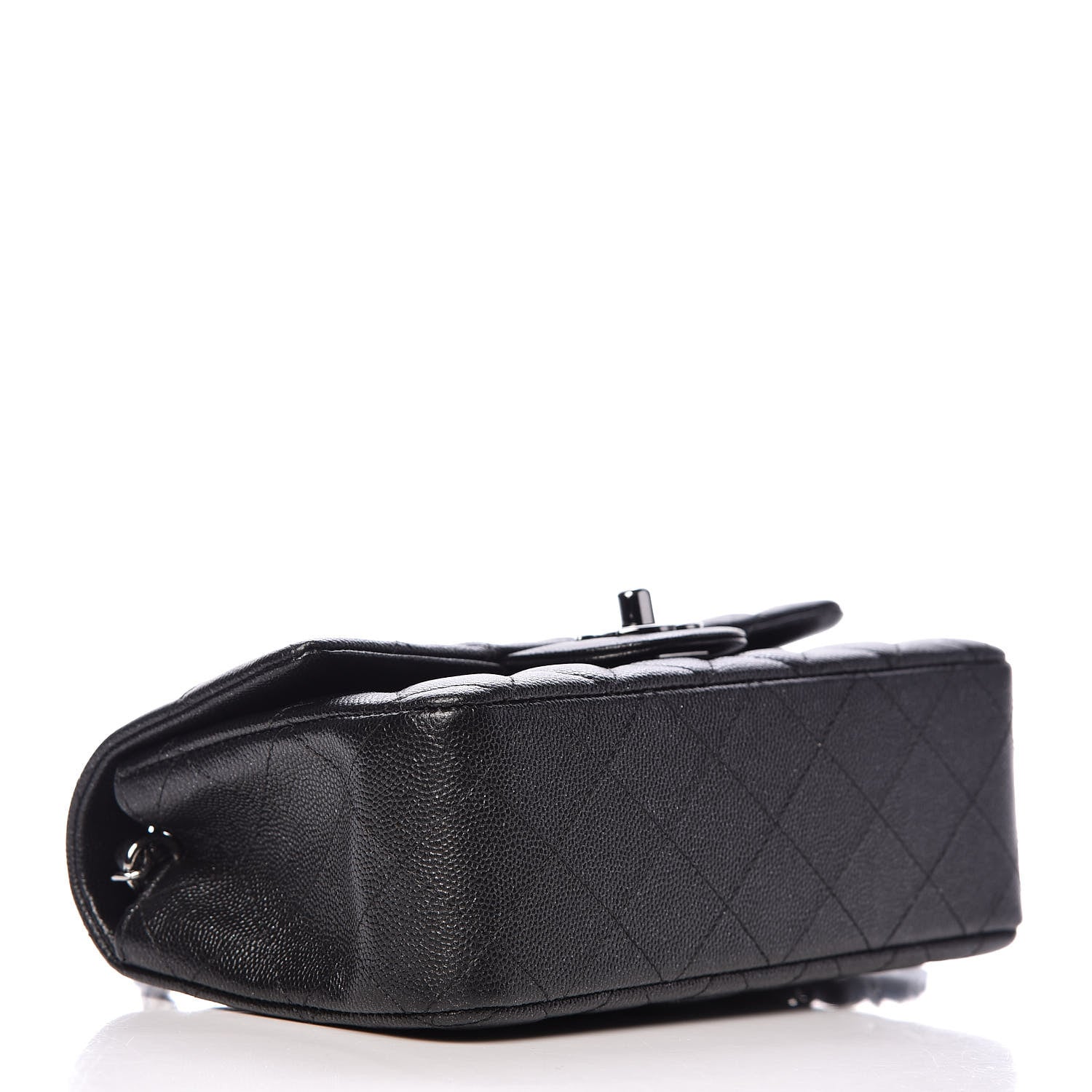 Chanel Iridescent Caviar Quilted Mini Rectangular Flap Black 4 of 12