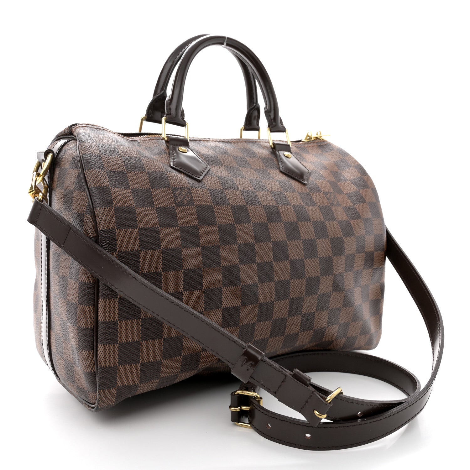 Louis Vuitton Damier Ebene Speedy Bandouliere 30 3 of 13
