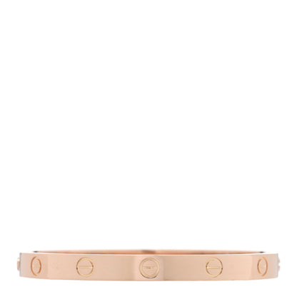 Cartier 18K Pink Gold LOVE Bracelet 17 1 of 6