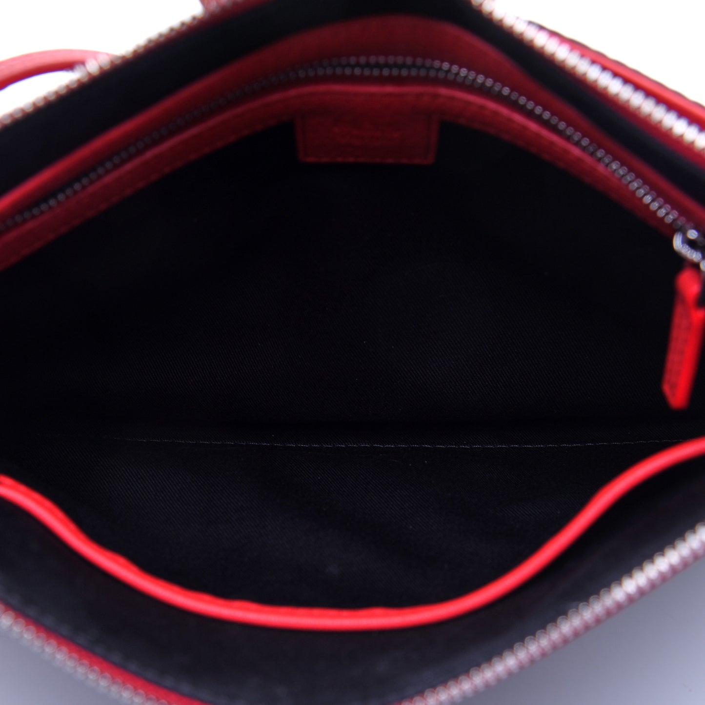 Visetos Crossbody Pouch Black Red