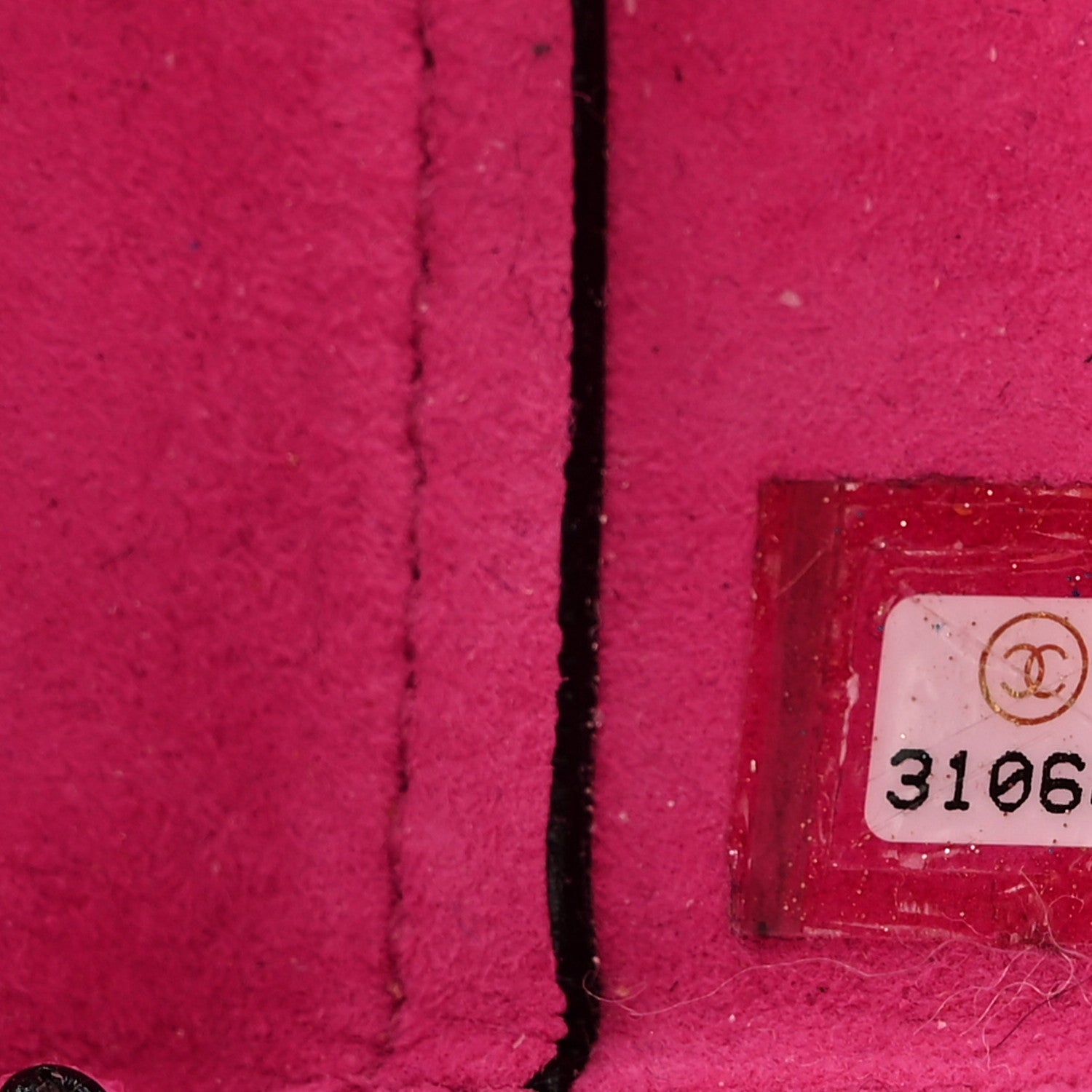 Chanel Lambskin Sea Through Flap Black Multicolor 10 of 13