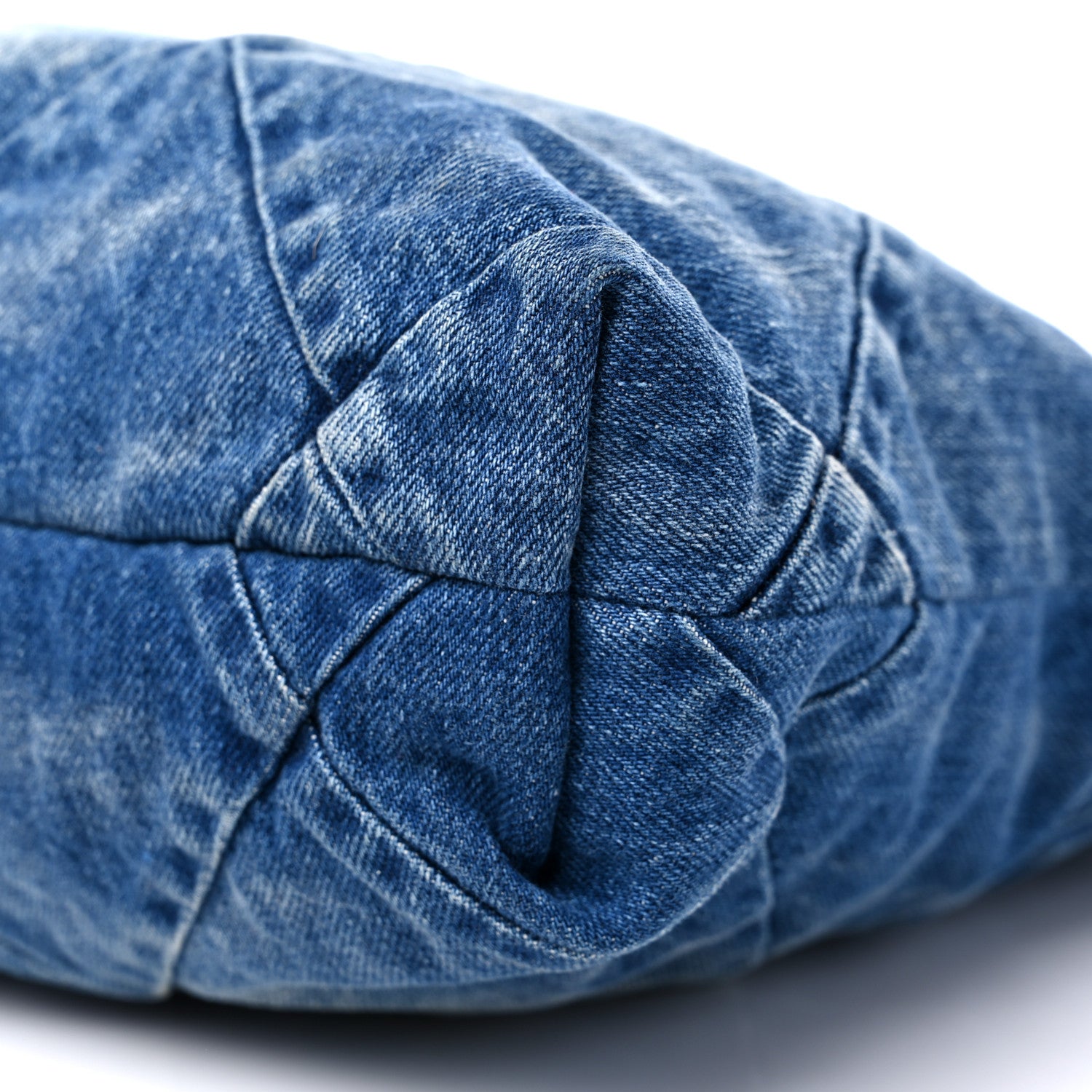 Chanel Denim Quilted Chanel 22 Blue 10 of 11