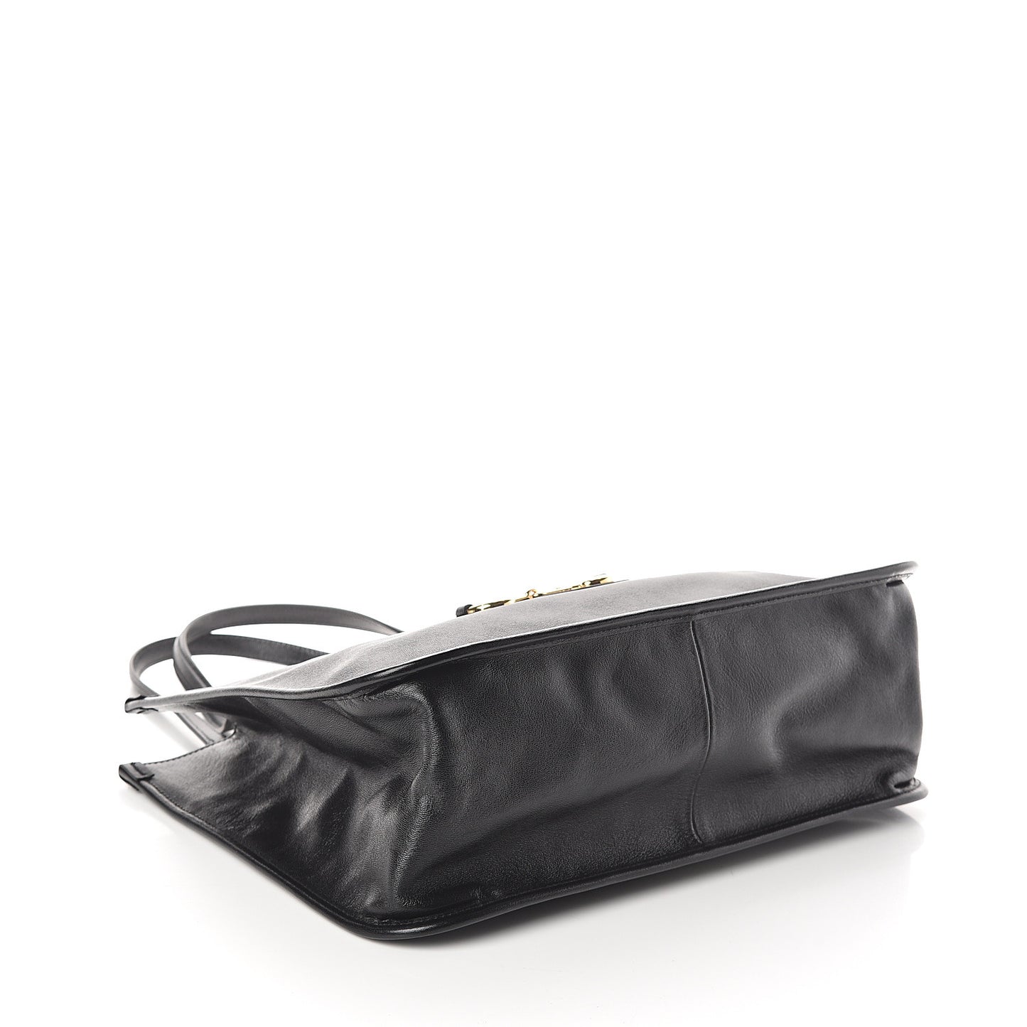 New Sakai Calfskin Lux Horsebit 1955 Tote Bag Black