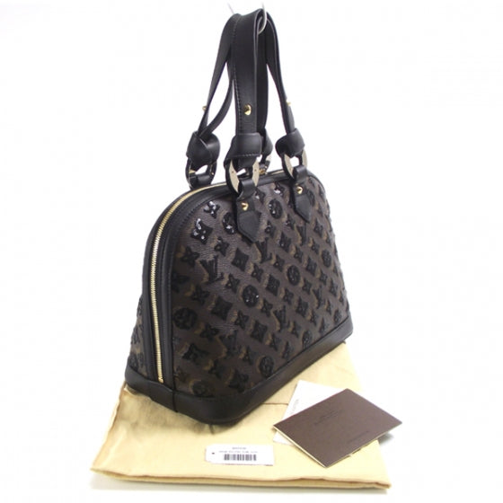 Louis Vuitton Monogram Sequins Eclipse Alma Black 3 of 8