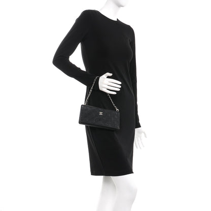 Chanel Lambskin Precious Symbols Pochette Black 2 of 9