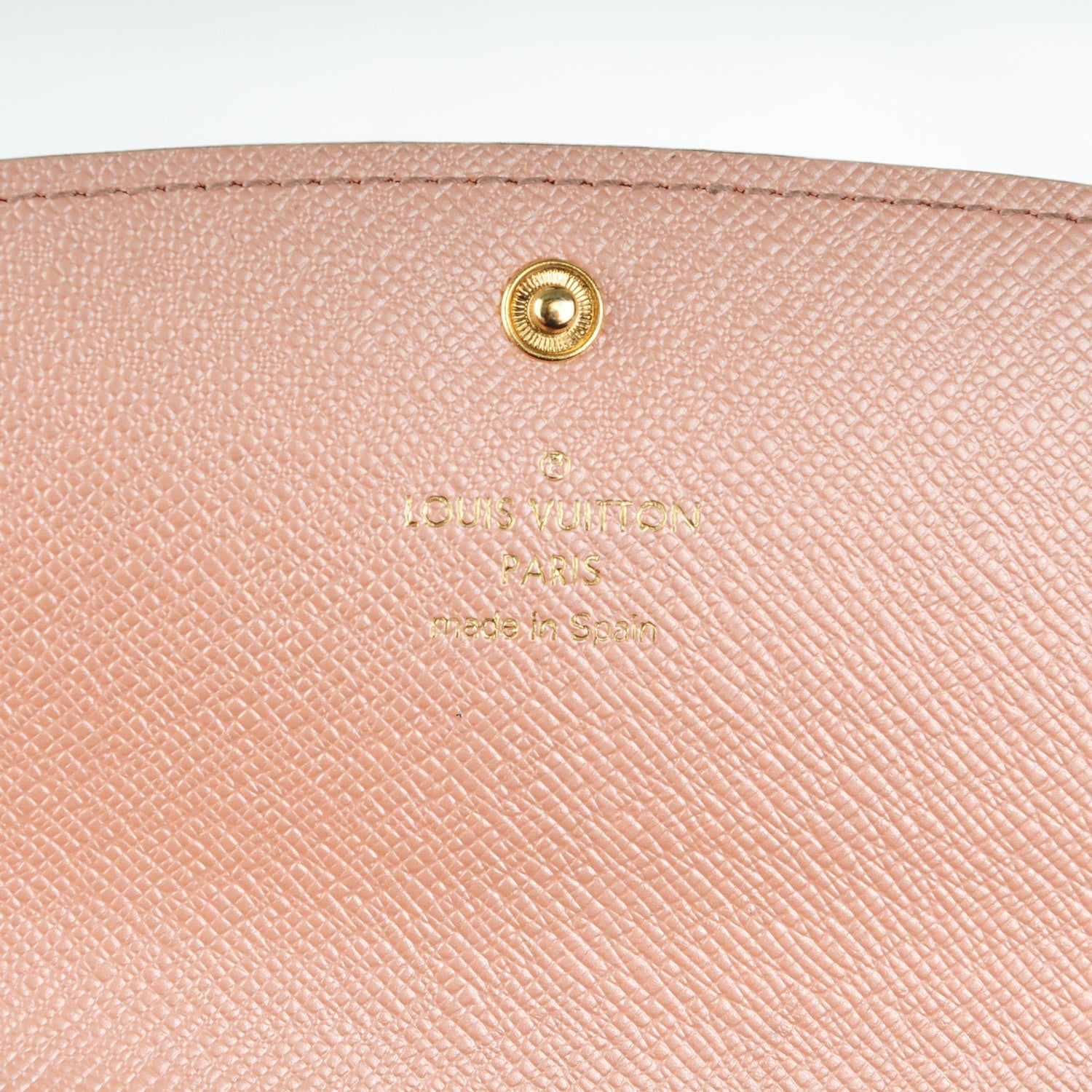 Louis Vuitton Monogram Emilie Wallet Rose Nacre 6 of 8
