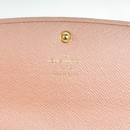 Louis Vuitton Monogram Emilie Wallet Rose Nacre 6 of 8
