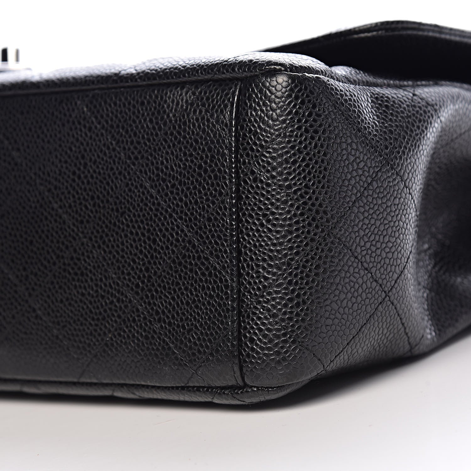 Chanel Caviar Quilted Maxi Double Flap Black 10 of 11