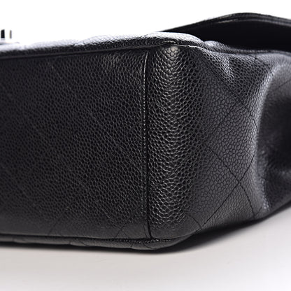 Chanel Caviar Quilted Maxi Double Flap Black 10 of 11