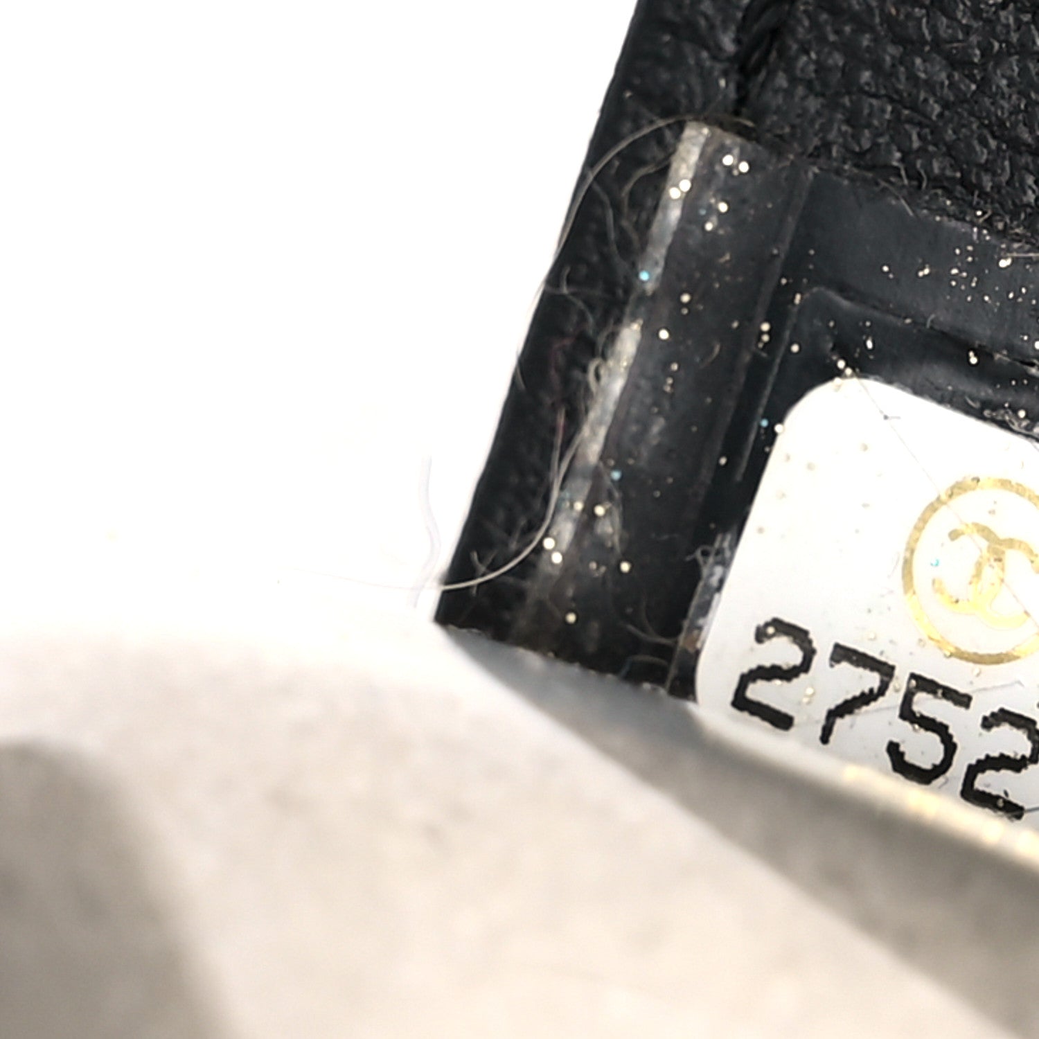 Chanel Lambskin PVC Sand By The Sea Flap With Pearl Strap Black 7 of 11
