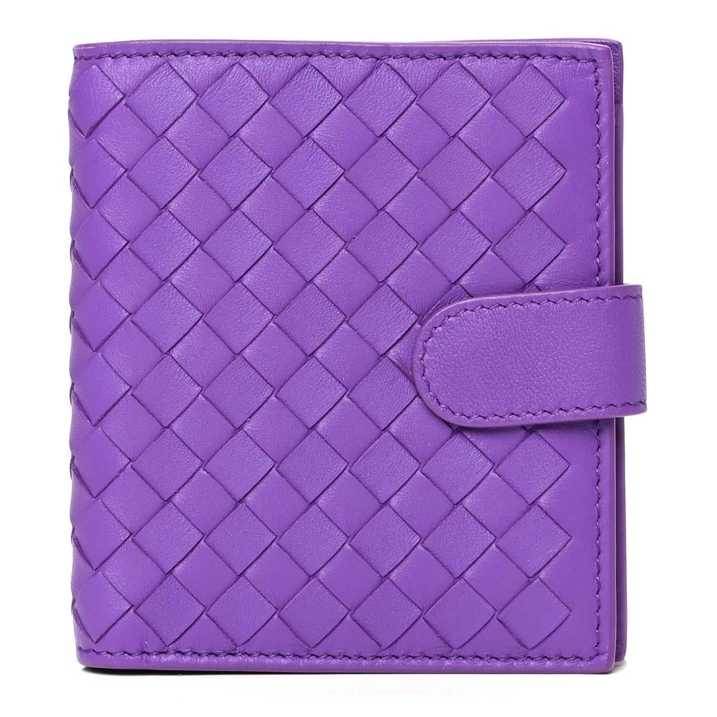 Nappa Intrecciato Mini Wallet Byzantine