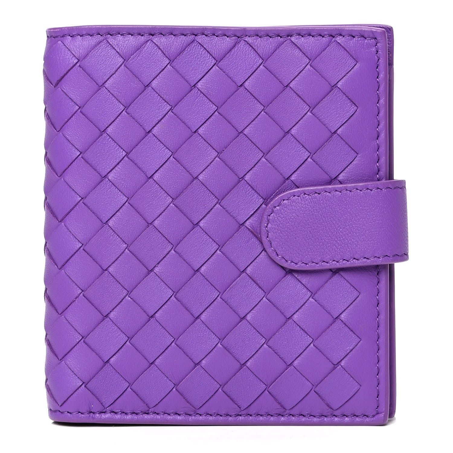 Bottega Veneta Nappa Intrecciato Mini Wallet Byzantine 1 of 5