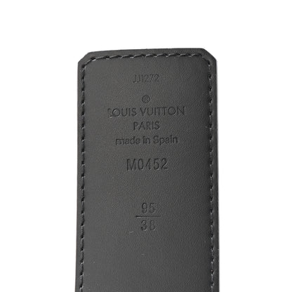 Louis Vuitton Calfskin Monogram 40mm LV Initiales Reversible Belt 95 38 Black 6 of 6