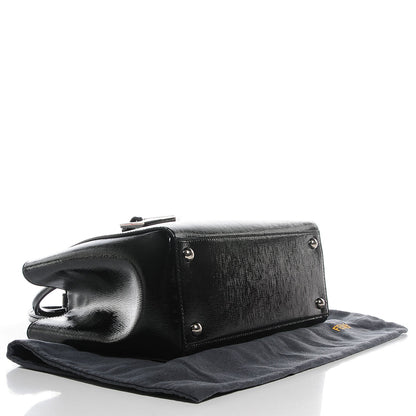 Fendi Vernice Petite 2Jours Tote Nero Black 4 of 10
