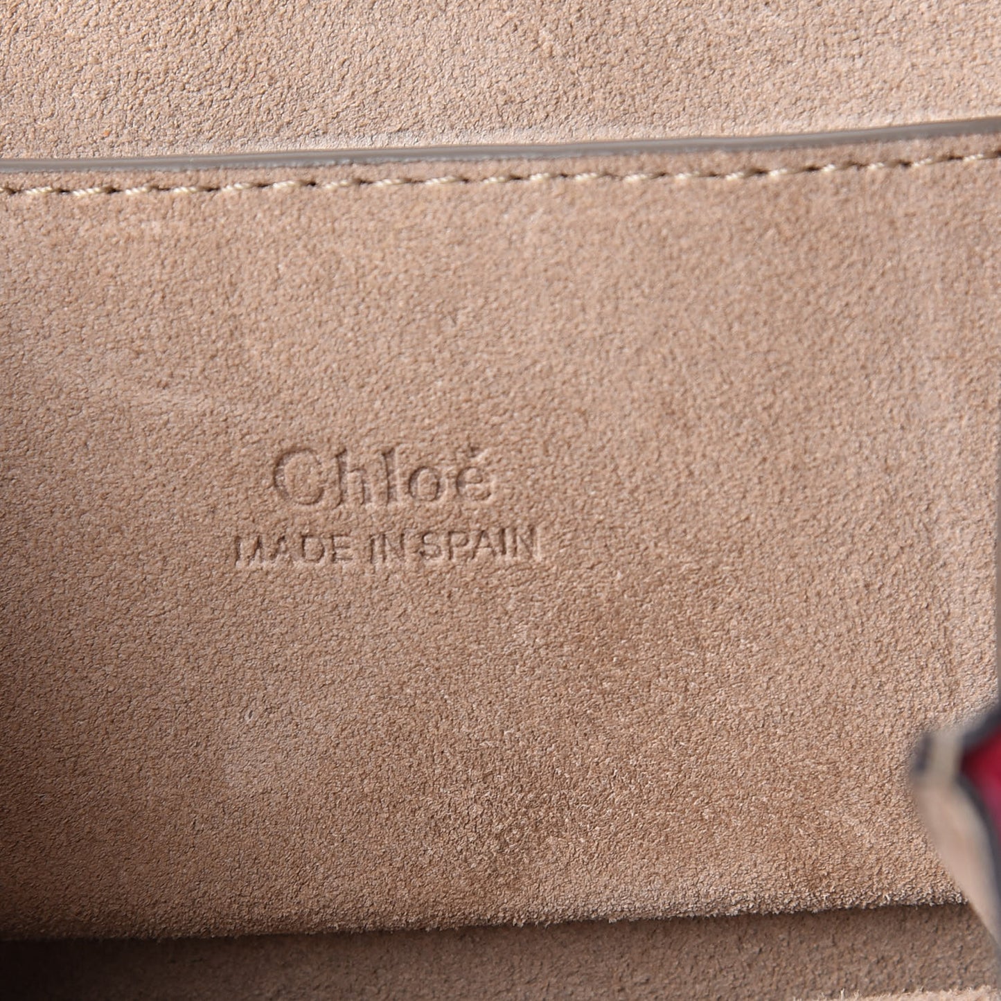 Suede Calfskin Mini Faye Bracelet Bag Fuchsia Rose