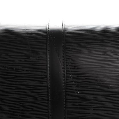 Louis Vuitton Epi Keepall 55 Black 9 of 9