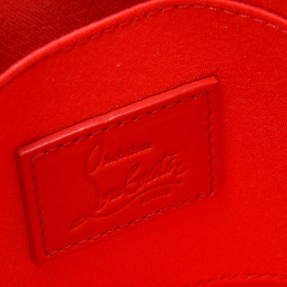 Christian Louboutin Calfskin Empire Loubicute Crazy Love Charms Clutch Latte 9 of 10