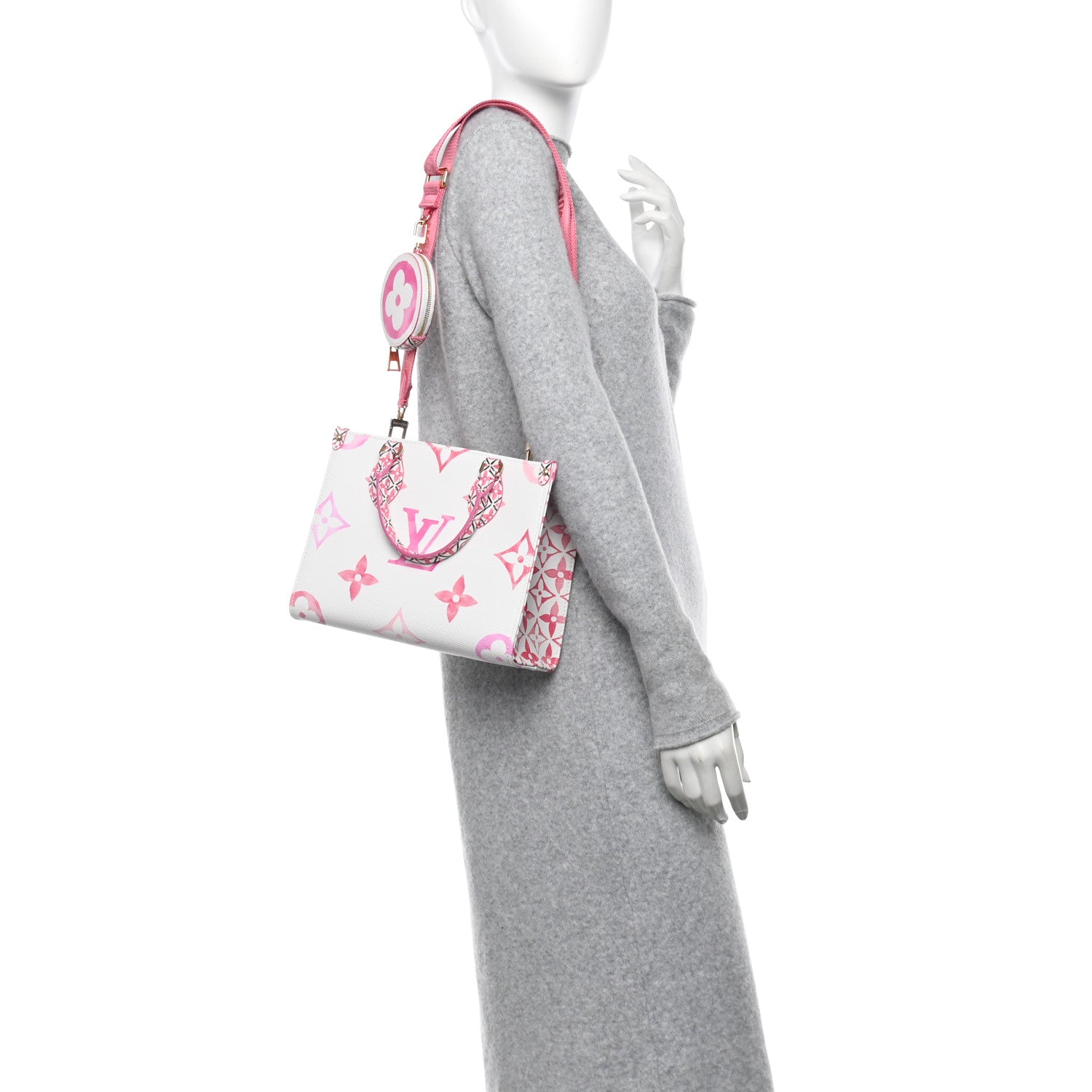 Louis Vuitton Monogram Giant By The Pool 2.0 Onthego PM Pink 2 of 9