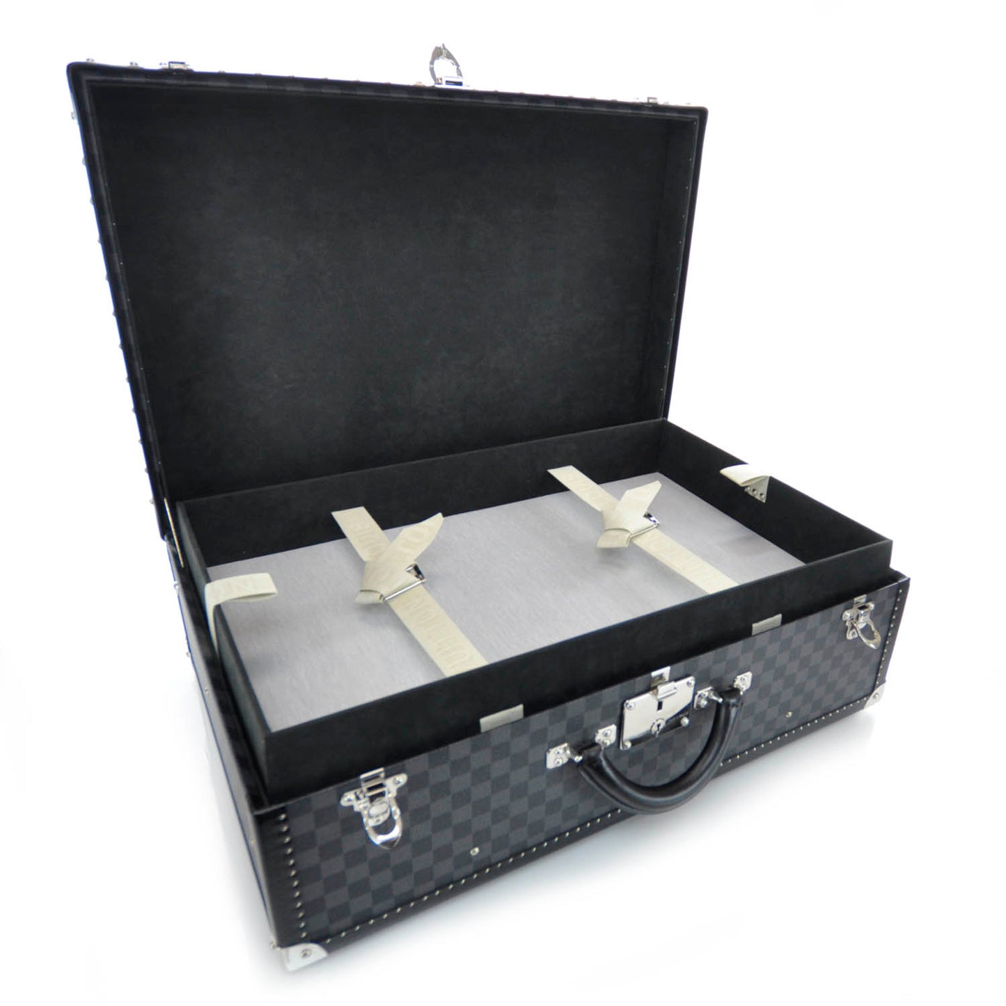 Damier Graphite Alzer 65 Suitcase Hard Case Trunk
