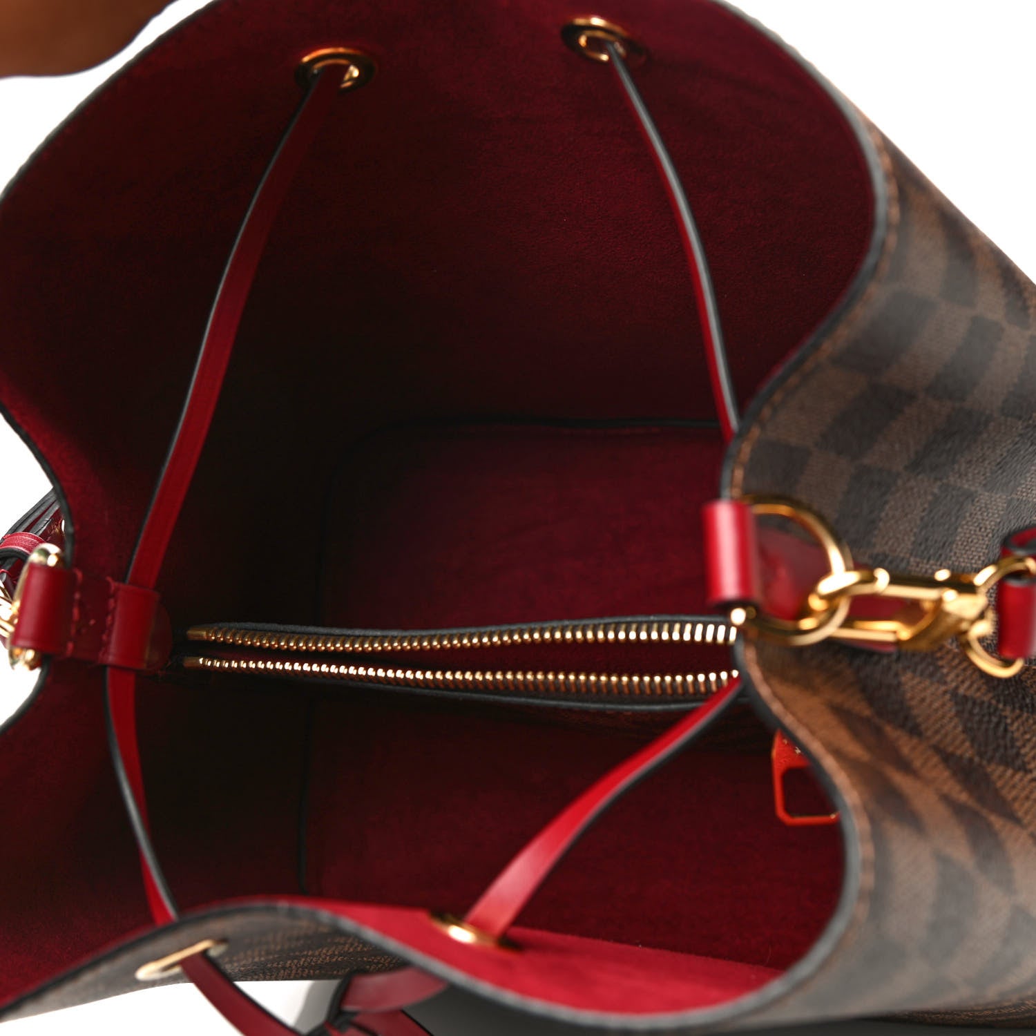 Louis Vuitton Damier Ebene Neonoe MM Cherry Berry 4 of 12