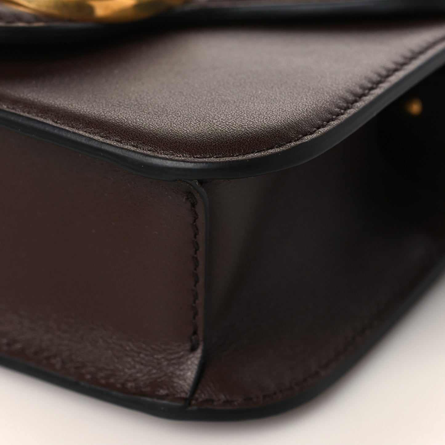 Smooth Calfskin Vlogo Mini Loco Crossbody Bag Fondant