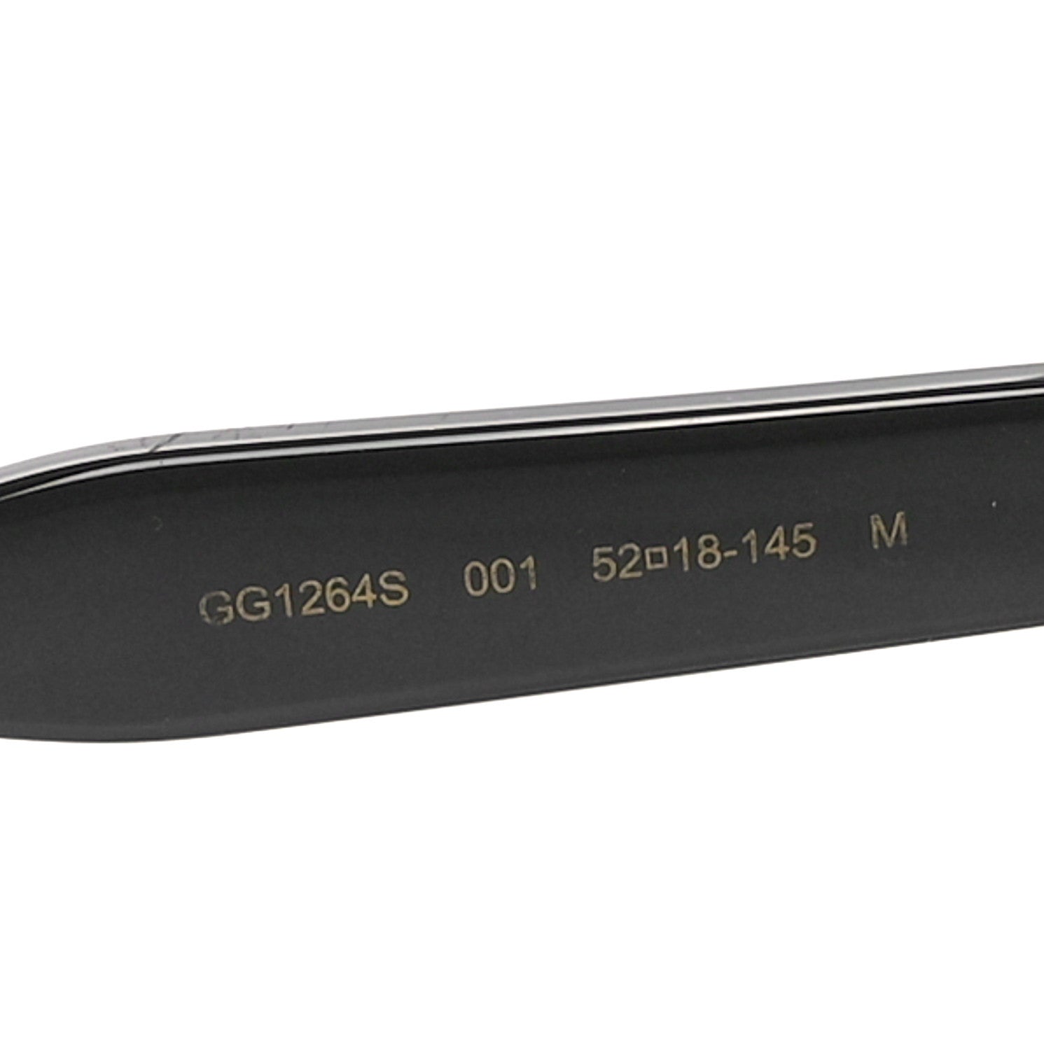 Gucci Acetate Square Frame Sunglasses GG1264S Black 6 of 7