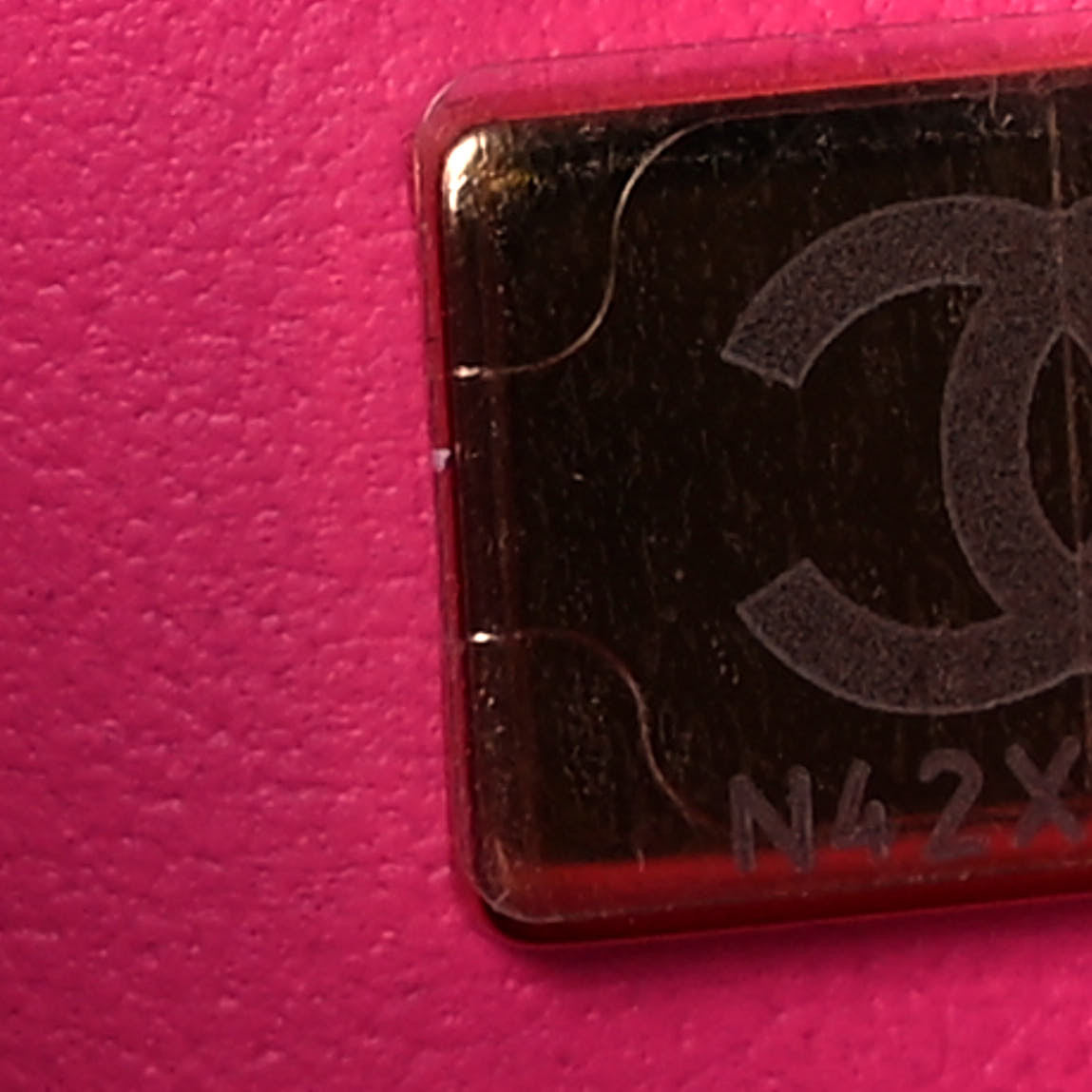 Caviar Quilted Small Double Flap Dark Pink