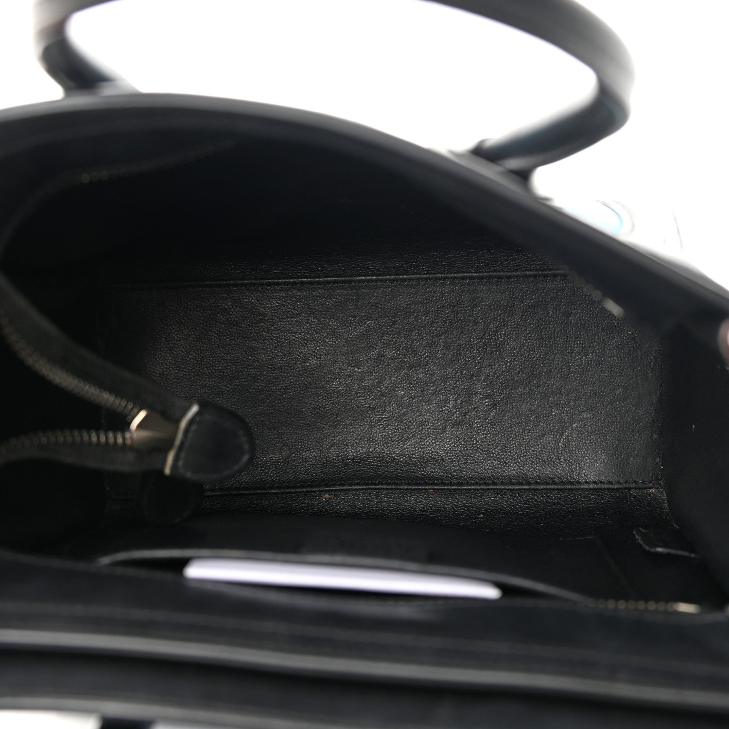 Celine Smooth Calfskin Nano Tri-Color Luggage Turquoise 5 of 17