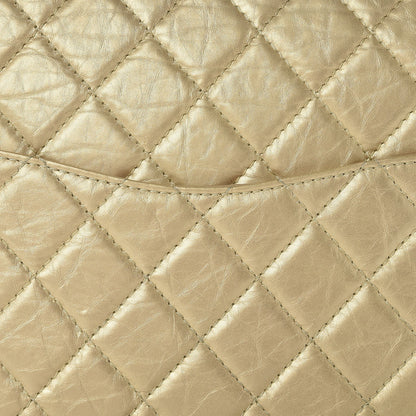 Chanel Metallic Aged Calfskin Quilted 2.55 Reissue 227 Flap Gold 10 of 13