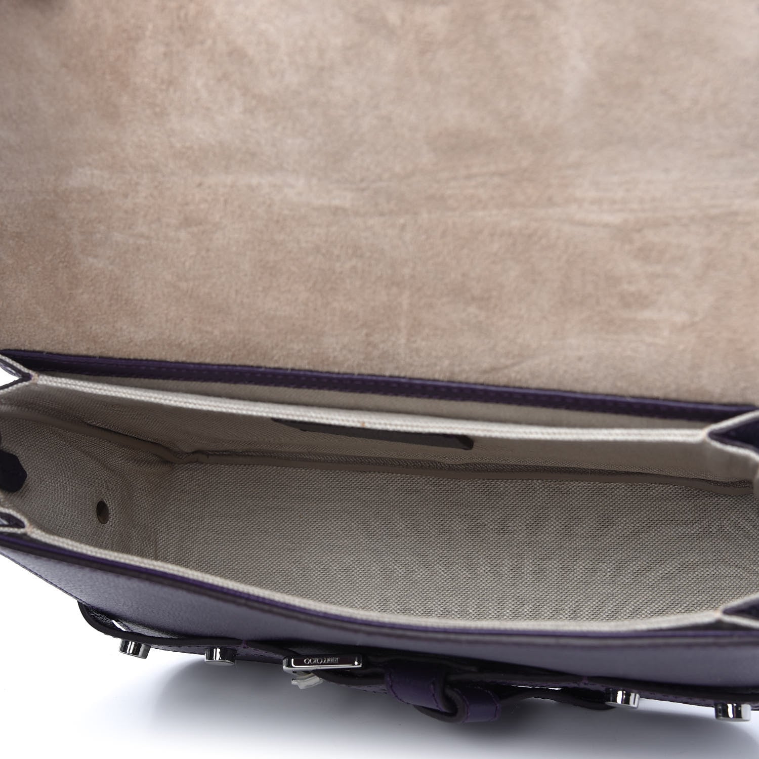 Jimmy Choo Soft Grained Calfskin Lexie Crossbody Amethyst 5 of 10