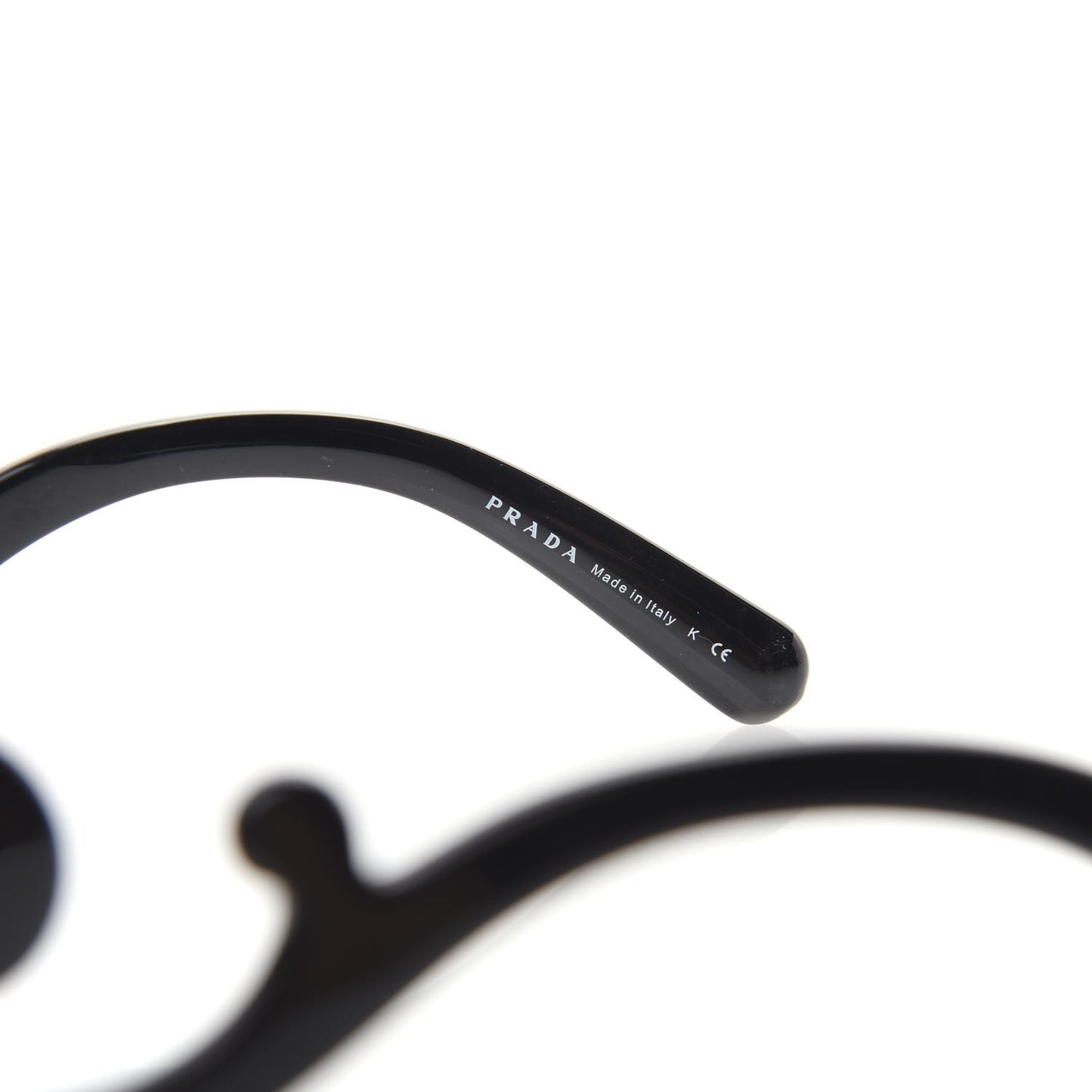 Acetate Baroque Sunglasses SPR 27O Black