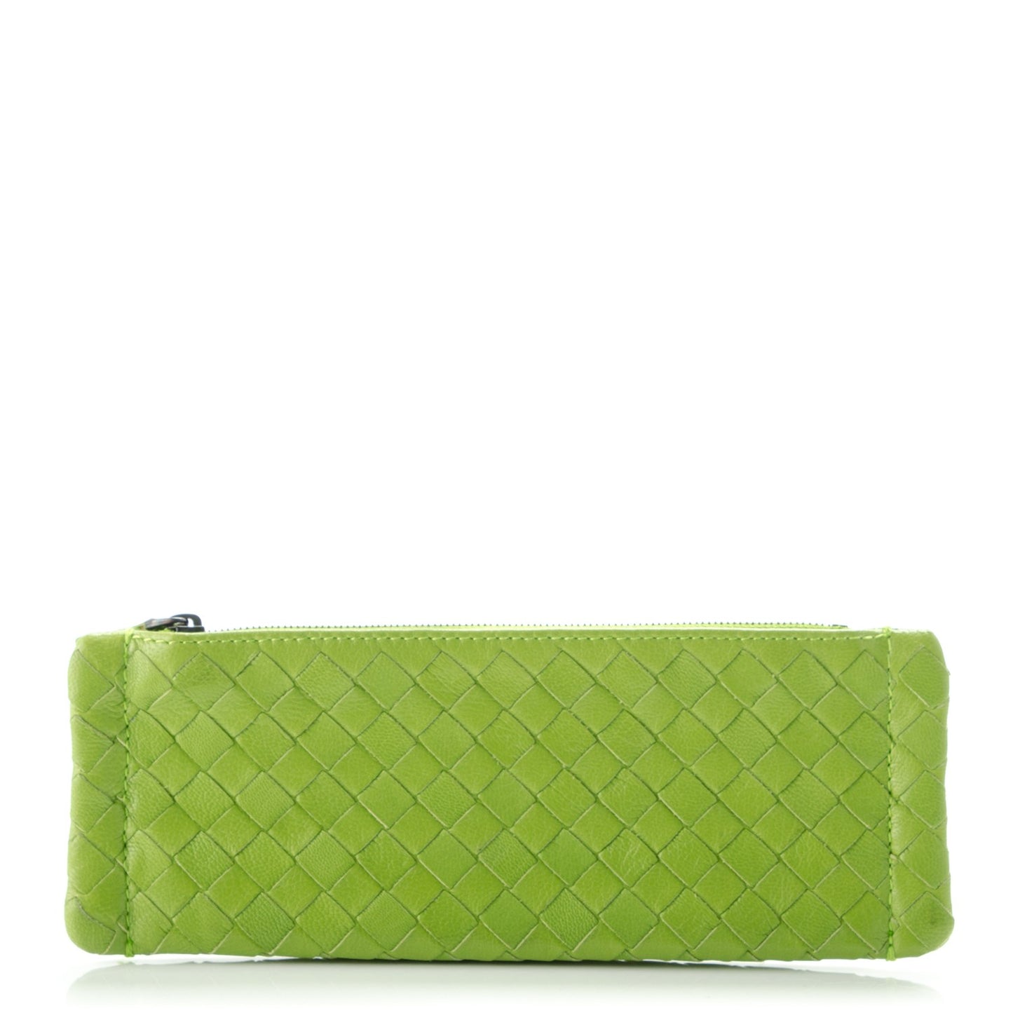 Nappa Intrecciato Small Cosmetic Pouch Mela