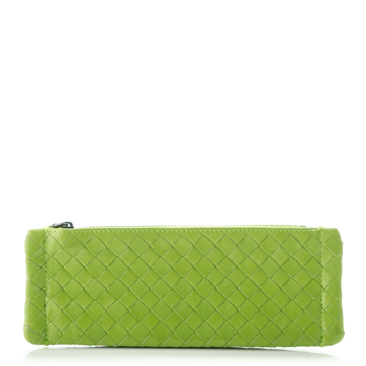 Bottega Veneta Nappa Intrecciato Small Cosmetic Pouch Mela 1 of 8