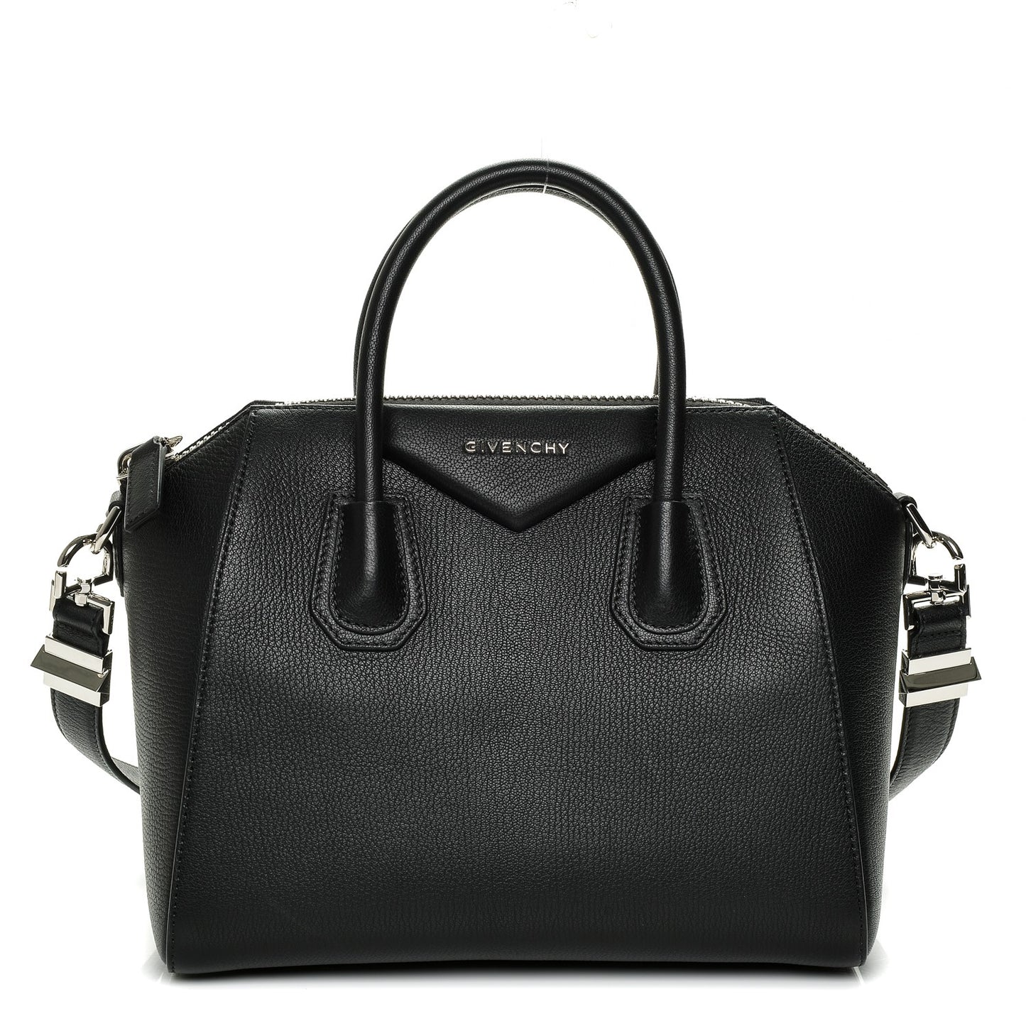 Sugar Goatskin Small Antigona Black