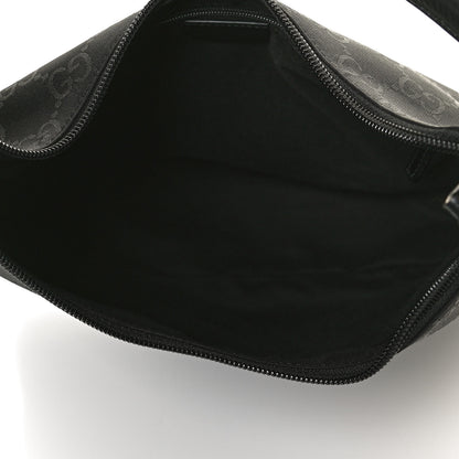 Gucci Nylon Monogram Small Hobo Black 4 of 9