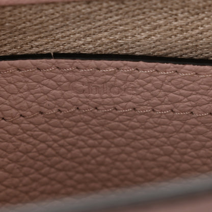 Chloe Calfskin Mini Marcie Round Crossbody Bag Misty Lavender 7 of 13