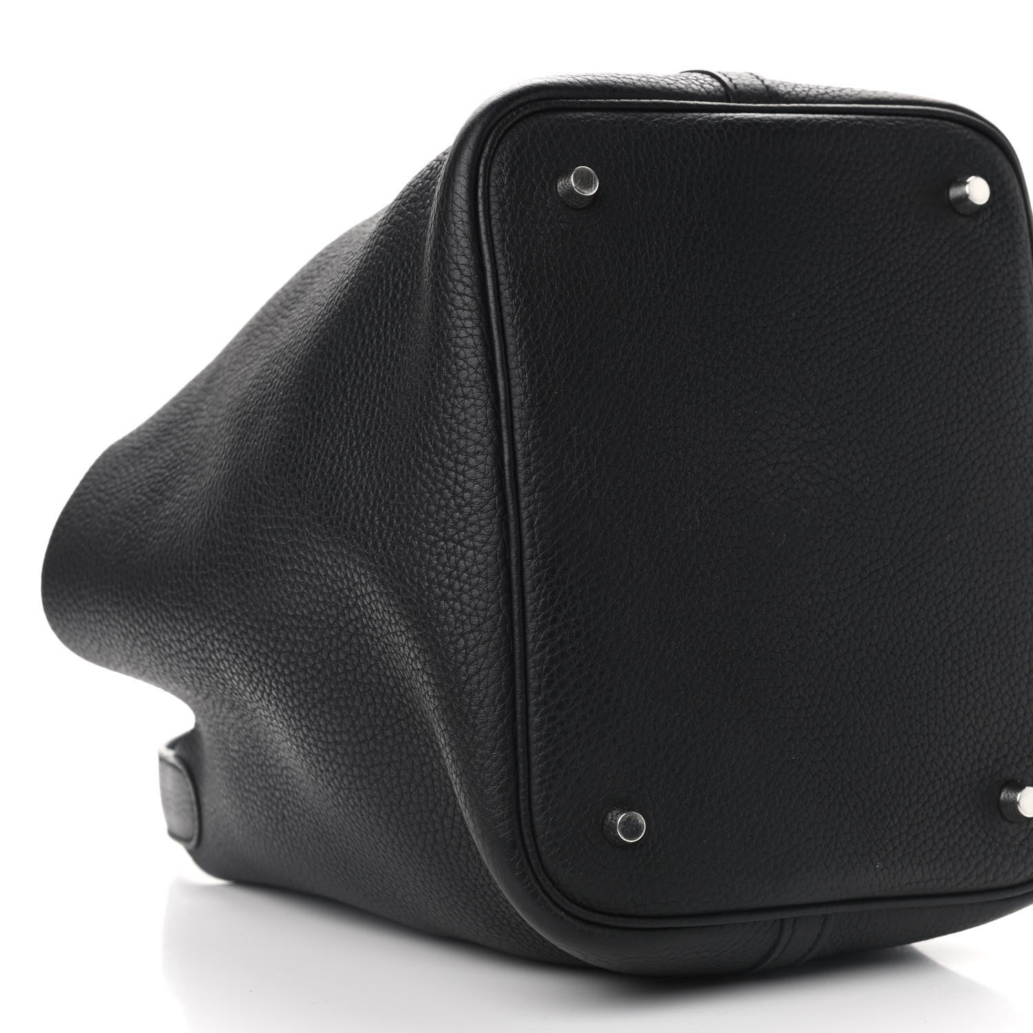 Hermes Taurillon Clemence Picotin Lock 22 MM Black 8 of 9